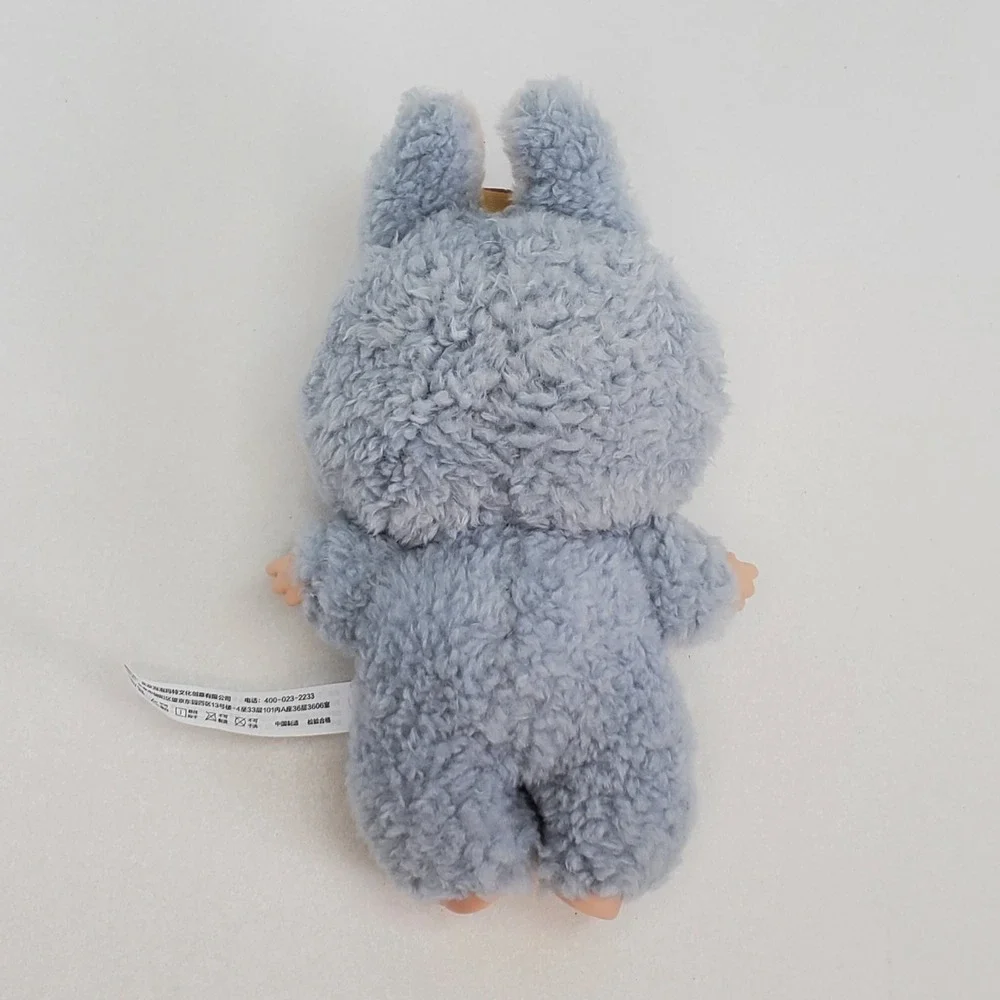 Pop Mart The Monsters Labubu Have a Seat Vinyl Plush Doll Keychain He Duo Duo
